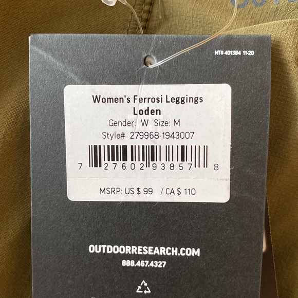 Outdoor Research Ferrosi Legging NWT perfect condition SZ M - Picture 8 of 8